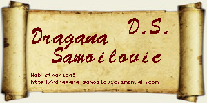 Dragana Samoilović vizit kartica